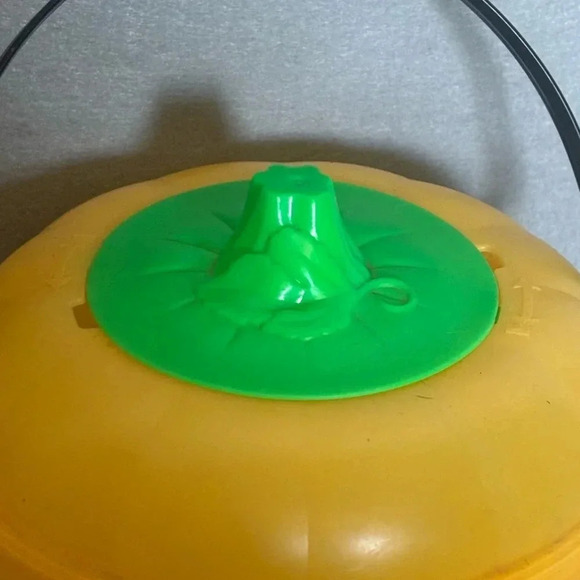 Vintage Mcdonalds Pumpkin Halloween Bucket Candy Pail - Picture 6 of 6